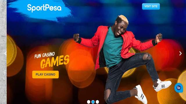 SportPesa casino screenshot